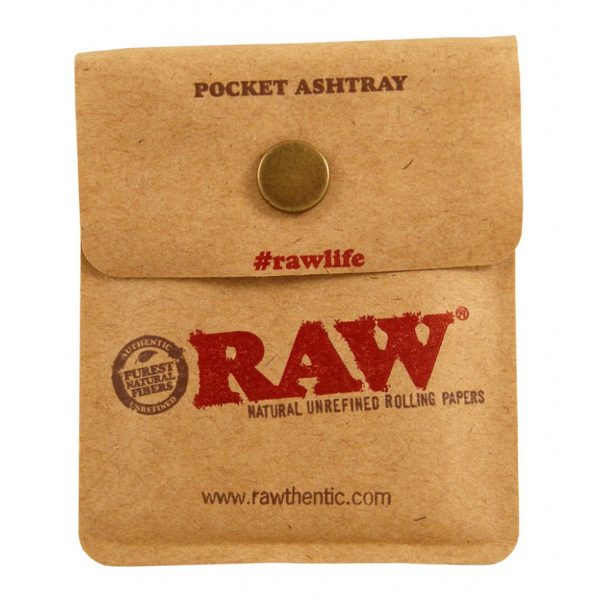 raw pocket ashtray to go