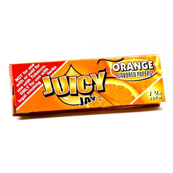 juicy jays orange flavored rolling pape