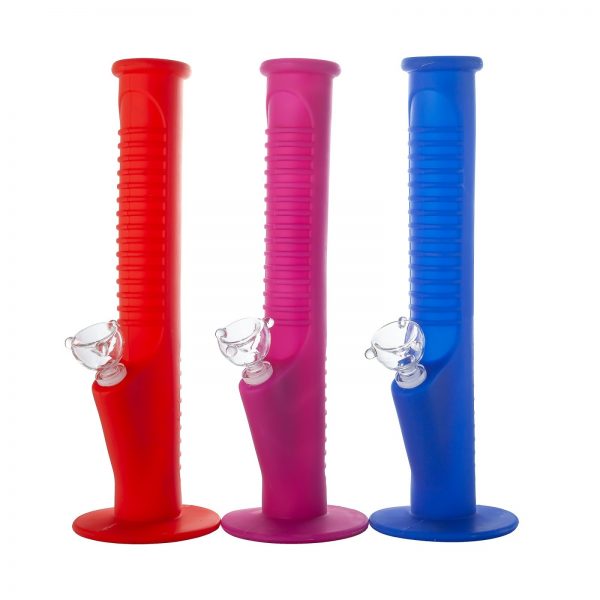 bong silicone tower stripes 2