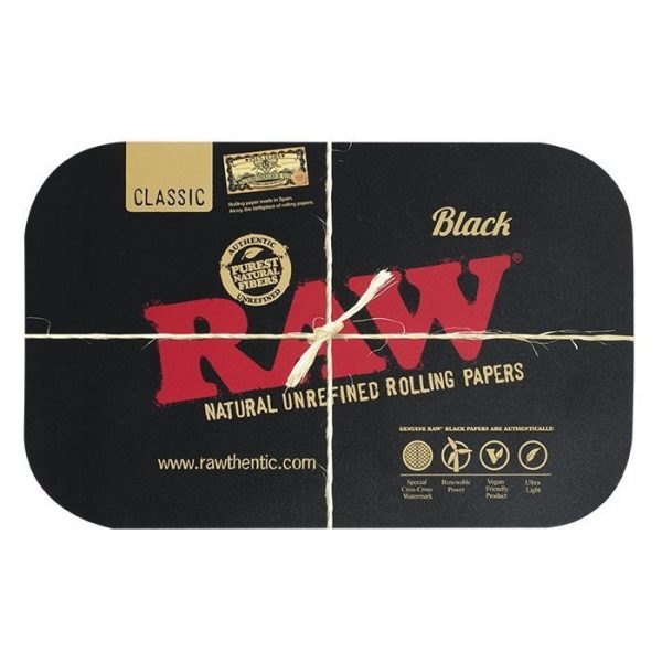 magnitnaja kryshka raw black magnetic rolling tray cover small 27 5 x 17 5 sm