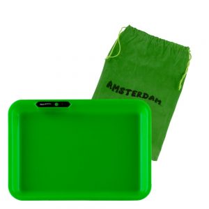podnos amsterdam acrylic led green 28 x 21 sm