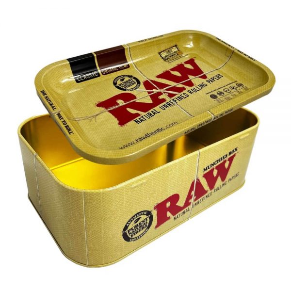 kontejner raw munchies box metal tray 3