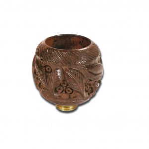kolpak rosewood bowl carved 02 07 07 33482