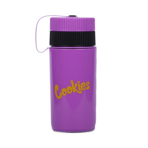 bong cookies bottle purple